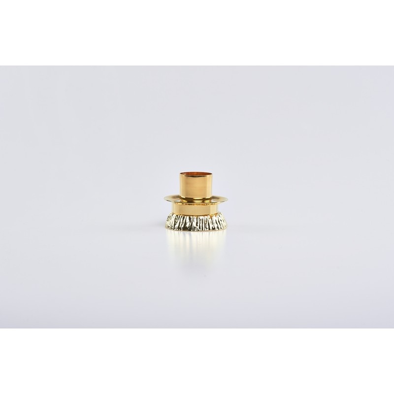 Candeliere in fusione bossolo cm. 3,2