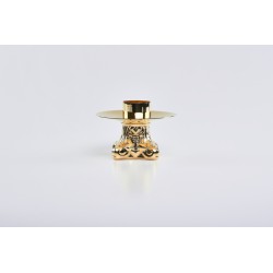 Candeliere in fusione bossolo cm. 4