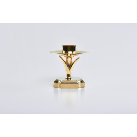 Candeliere quadro bossolo cm. 4