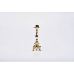 Candeliere Rococò dorato cm. 20