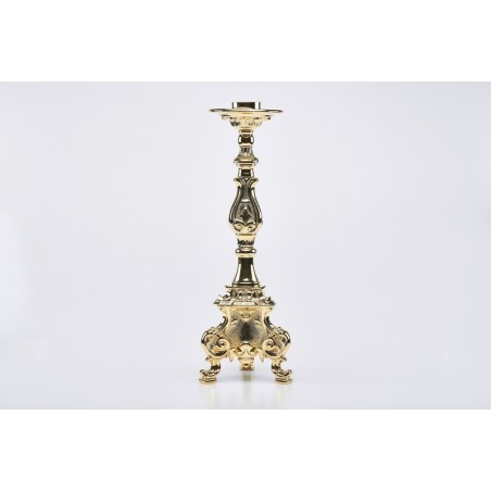 Candeliere Rococò dorato cm. 40