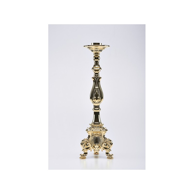 Candeliere Rococò dorato cm. 50