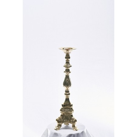 Candeliere Rococò dorato cm. 70