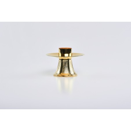 Candeliere semplice bossolo cm. 4