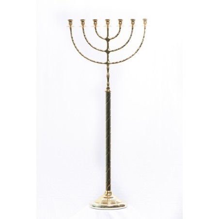 Candeliere sette fiamme alto con gocce