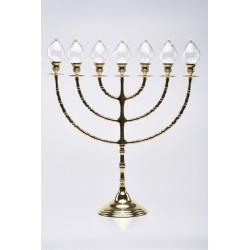 Candeliere sette fiamme con gocce