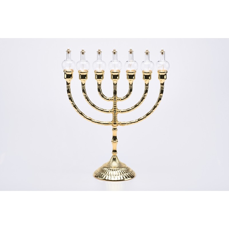 Candeliere sette fiamme con gocce