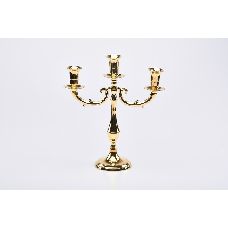 Candeliere tre fiamme alto