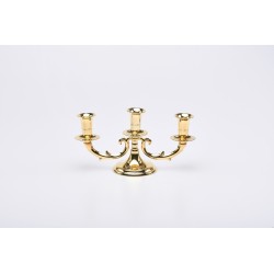 Candeliere tre fiamme basso