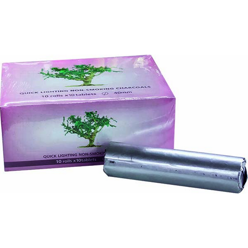 Carboncini bruciaincenso Ø 4 (100 pz)