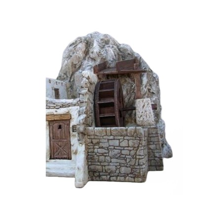 Casa con mulino ad acqua