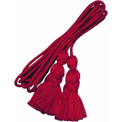 Cingolo sacerdotale in cotone con fiocco