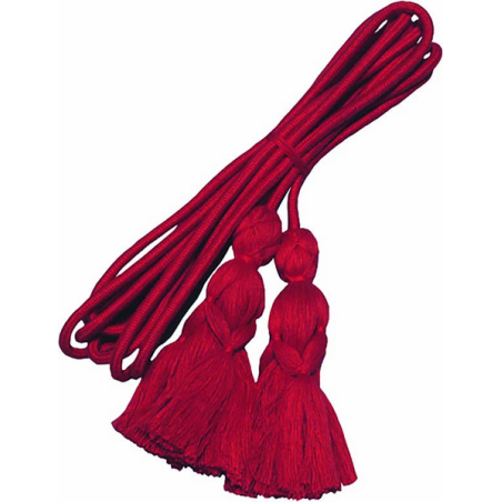 Cingolo sacerdotale in cotone con fiocco